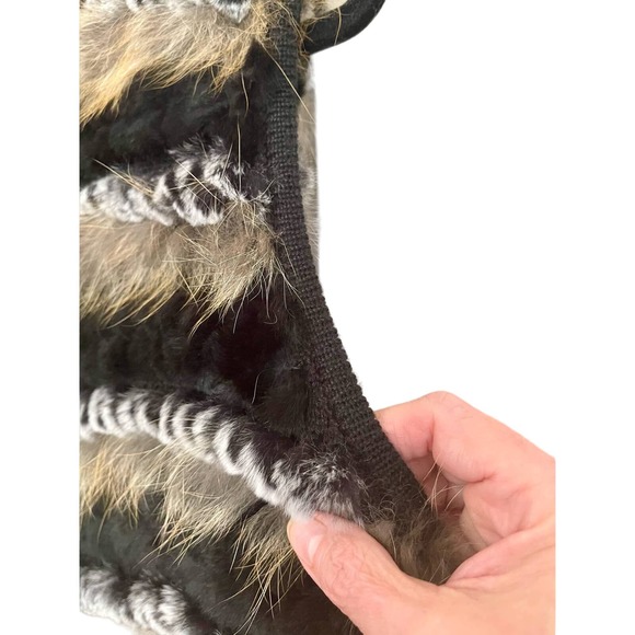 TRILOGY COLLECTION of Michael McCollom Rabbit & Fox Zip Front Vest Women's Large - Picture 10 of 13